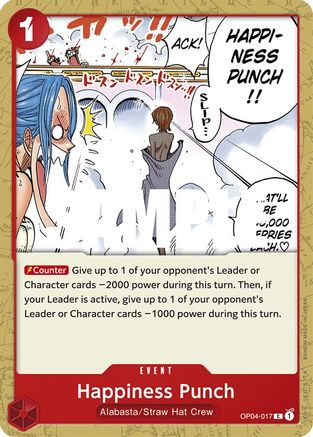 Happiness Punch (OP04-017) - Common