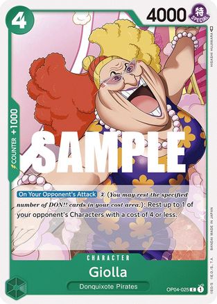 Giolla (OP04-025) - Courante