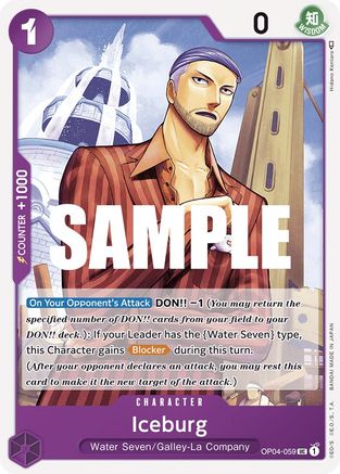 Iceburg (OP04-059) - Uncommon