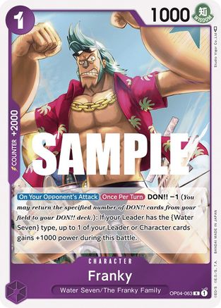 Franky (OP04-063) - Rare