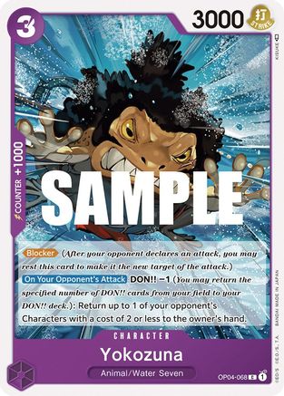 Yokozuna (OP04-068) - Courant