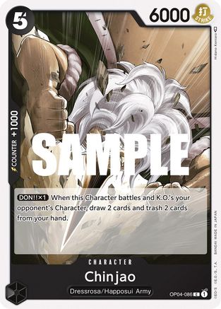 Chinjao (OP04-086) - Courante