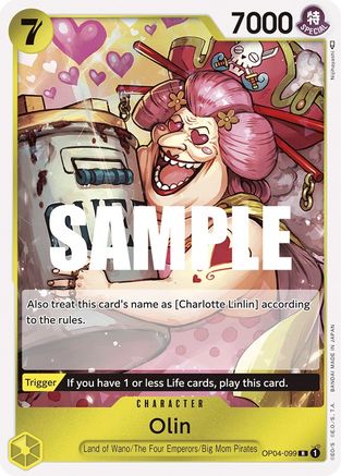 Olin (OP04-099) - Rare
