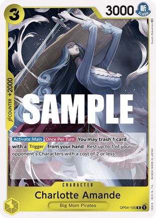 Charlotte Amande (OP04-105) - Rare