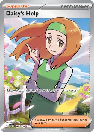 Daisy's Help - 195/165  - Ultra Rare - Holofoil