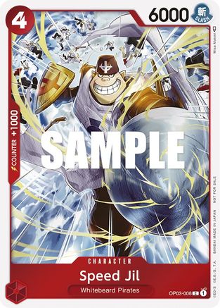 Jil la Vitesse (Pack Ruée) (OP03-006) - Courante
