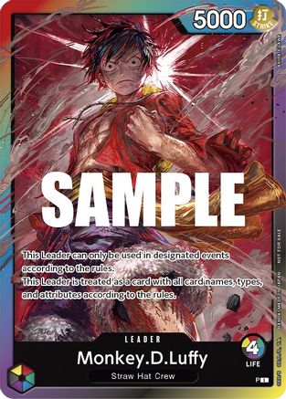 Monkey.D.Luffy (Pack Dirigeant) (Combat Scellé 2023 Vol. 1) - Promo