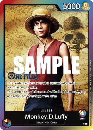 Monkey.D.Luffy (Pack Chef - Live Action) (Bataille Scellée 2023 Vol. 1) - Promo