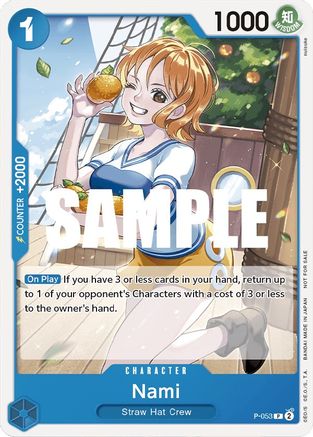 Nami (Sealed Battle Kit Vol. 1) (P-053)  -  Promo