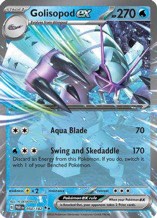 Golisopod ex - 050/182  - Double Rare - Holofoil