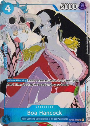 Boa Hancock (Collection Cadeau 2023) (OP02-059) - Peu Courante