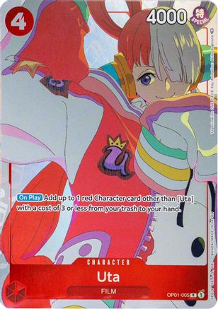 Uta (Collection Cadeau 2023) (OP01-005) - Rare