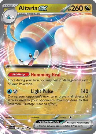 Altaria ex - 140/182 - Double Rare - Holographique
