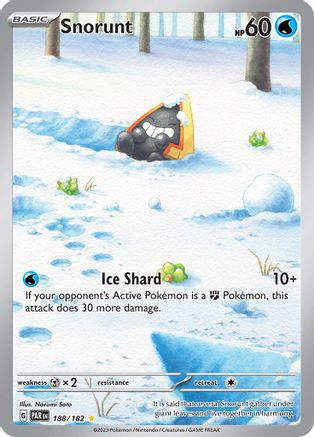 Snorunt - 188/182  - Illustration Rare - Holofoil