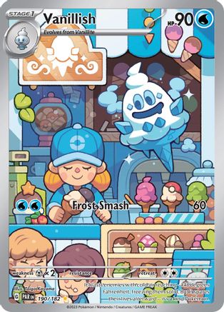 Vanillish - 190/182  - Illustration Rare - Holofoil