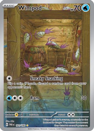 Wimpod - 191/182  - Illustration Rare - Holofoil