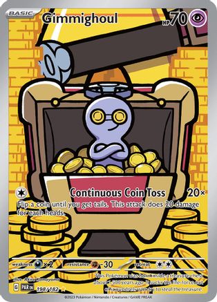 Gimmighoul - 198/182  - Illustration Rare - Holofoil