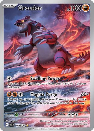 Groudon - 199/182  - Illustration Rare - Holofoil