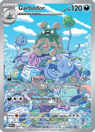 Garbodor - 204/182  - Illustration Rare - Holofoil