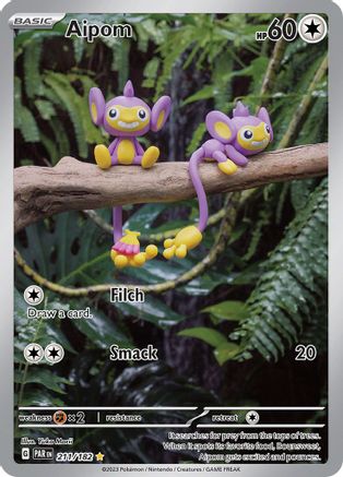 Aipom - 211/182  - Illustration Rare - Holofoil