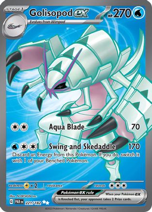 Golisopod ex - 221/182 - Ultra Rare - Holofoil