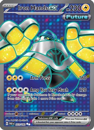 Iron Hands ex - 223/182  - Ultra Rare - Holofoil