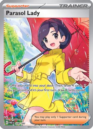 Parasol Lady - 238/182  - Ultra Rare - Holofoil
