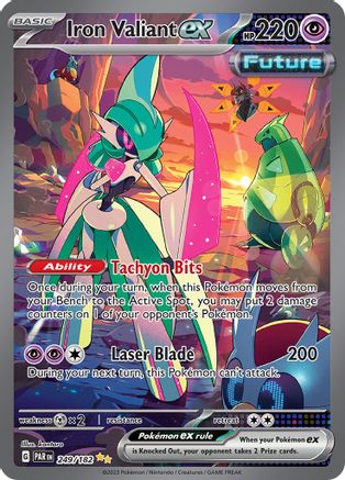 Iron Valiant ex - 249/182  - Special Illustration Rare - Holofoil