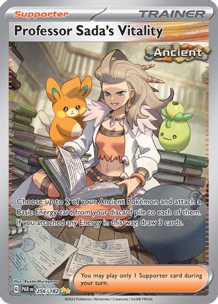 Professor Sada's Vitality - 256/182  - Special Illustration Rare - Holofoil