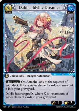 Dahlia, Idyllic Dreamer (128) -  Super Rare