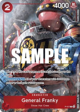 General Franky (Pack Événement CS 2023) (P-027) - Promo