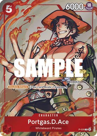 Portgas.D.Ace (Pack Événement CS 2023) (P-028) - Promo