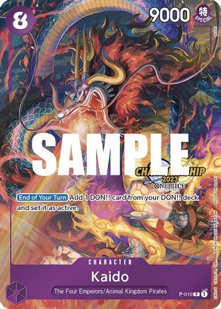 Kaido (Pack Célébration 2023) (P-010) - Promo