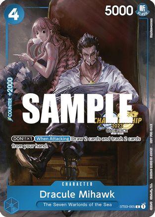 Dracule Mihawk (Pack Célébration CS 2023) (ST03-005) - Courante