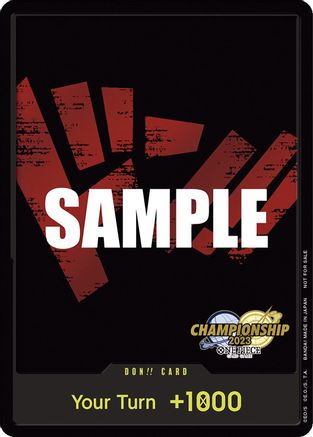 Carte DON!! (Pack Célébration CS 2023) - DON!!