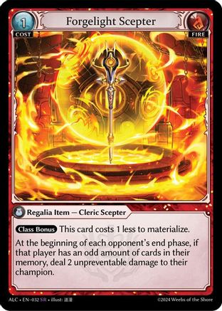 Forgelight Scepter (032) -  Super Rare