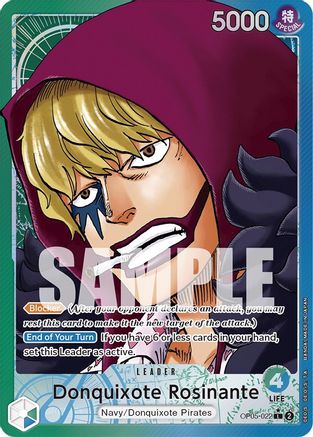 Donquixote Rosinante (022) (Alternate Art) (OP05-022) - Leader
