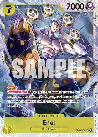 Enel (100) (OP05-100) - Super Rare