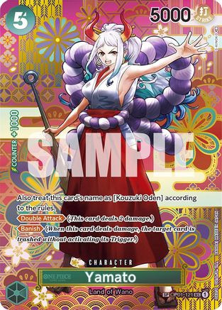 Yamato (SP) (OP01-121) - Secrète Rare