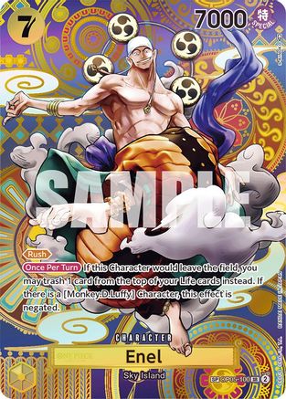 Enel (100) (SP) (OP05-100) - Super Rare