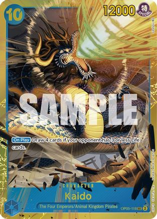 Kaido (118) (OP05-118) - Secrète Rare