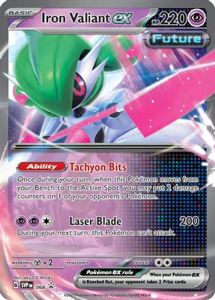 Iron Valiant ex - 068  - Promo - Holofoil