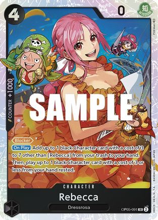 Rebecca (OP05-091) - Super Rare