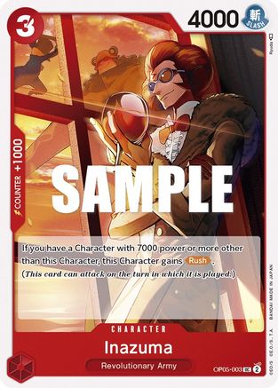 Inazuma (OP05-003) - Uncommon