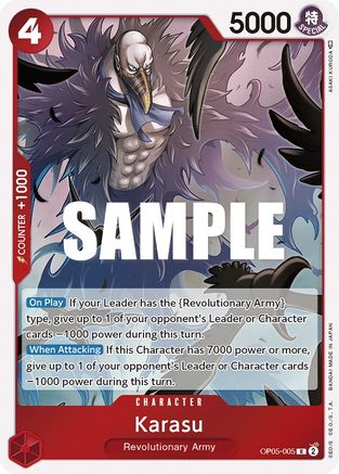 Karasu (OP05-005) - Rare