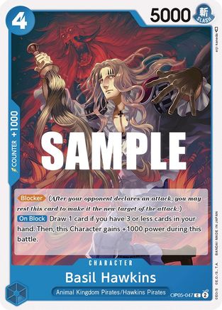 Basil Hawkins (OP05-047) - Common