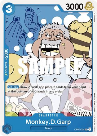 Monkey.D.Garp (OP05-054) - Uncommon