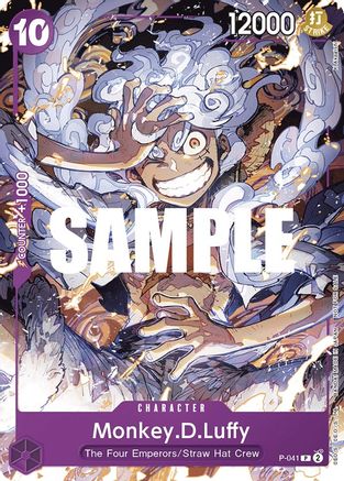 Monkey.D.Luffy (041) (P-041) - Promo