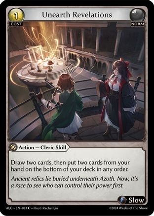 Unearth Revelations (091) -  Common