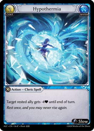 Hypothermia (136) -  Common